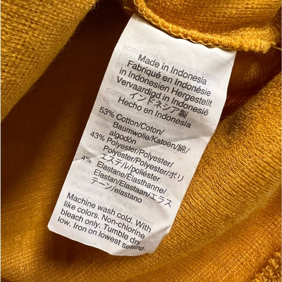 Madewell || Texture & Thread Wrap-Tie Yellow Gold Tank Top size Medium - Picture 9 of 9
